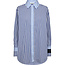 HAUTE L'AMITIÉ Lark Mix Stripe Shirt White/ Blue Mix