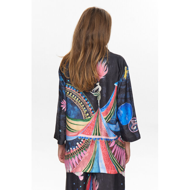 NUSTARLA SHIRT Obsidian