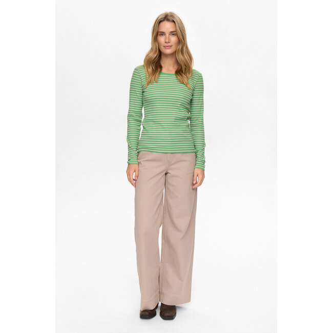 NUMELANY LS top Vibrant Green