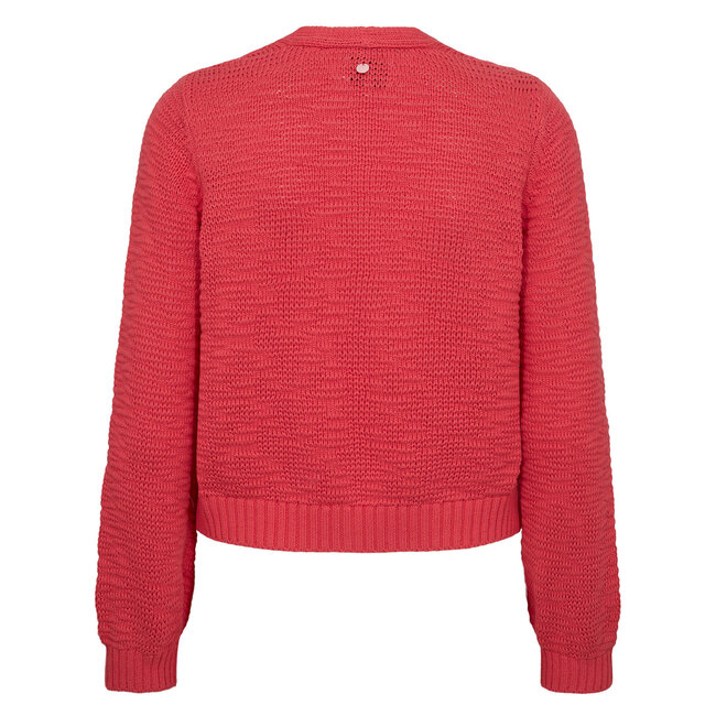 Nümph NUMIRNA CROPPED CARDIGAN Cayenne