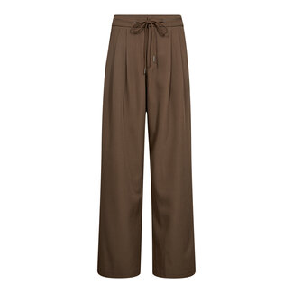 HAUTE L'AMITIÉ Michelle Tailor Tie Tall Pant Walnut