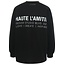 HAUTE L'AMITIÉ Crew Neck LS Tee Black