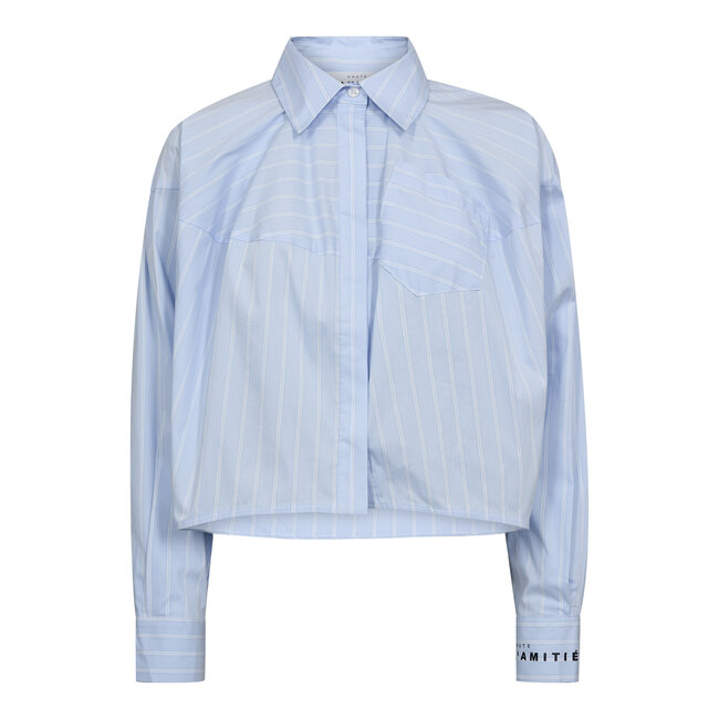 Sophie Stripe shirt Pale Blue