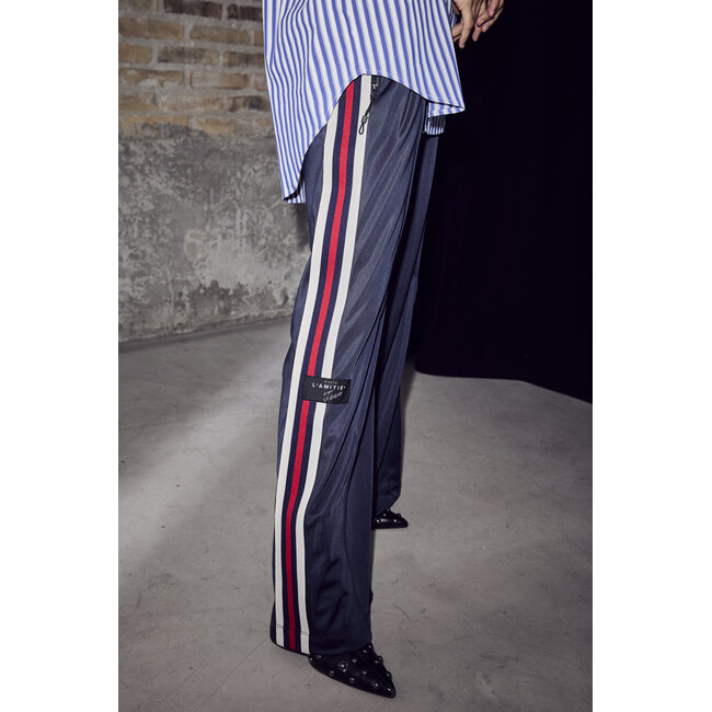 Lark Mix Stripe Shirt White/ Blue Mix