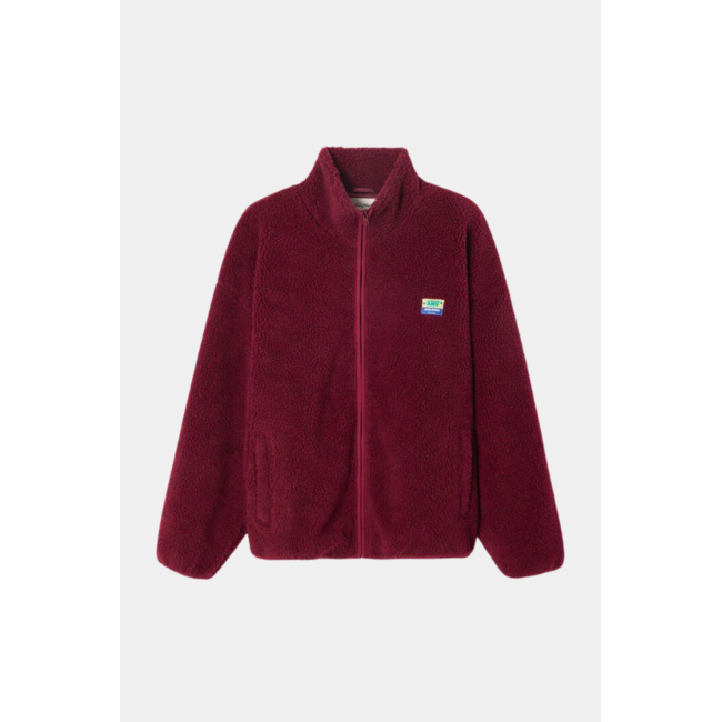 American vintage HOKTOWN Vest BORDEAUX CHINE