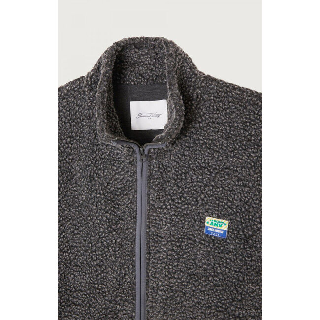 American vintage HOKTOWN Vest CHARCOAL MELANGE