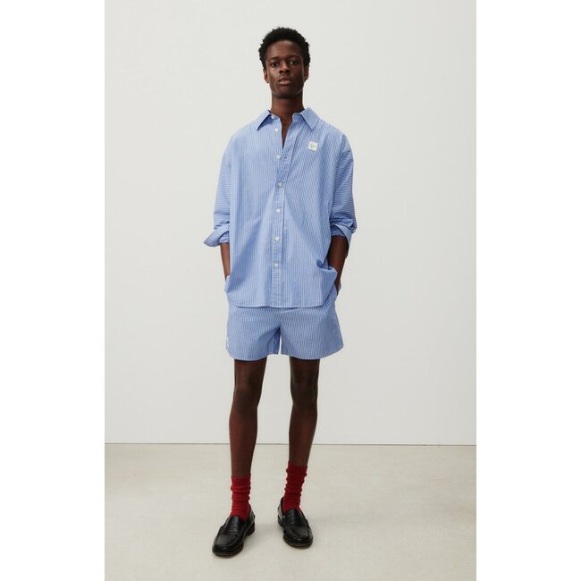 ZATYBAY Blouse RAYURES AQUA