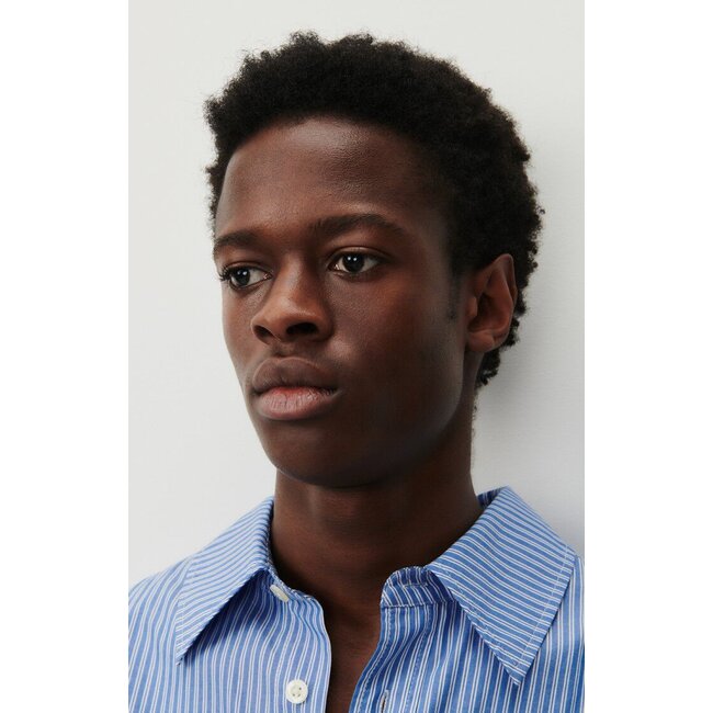 ZATYBAY Blouse RAYURES AQUA