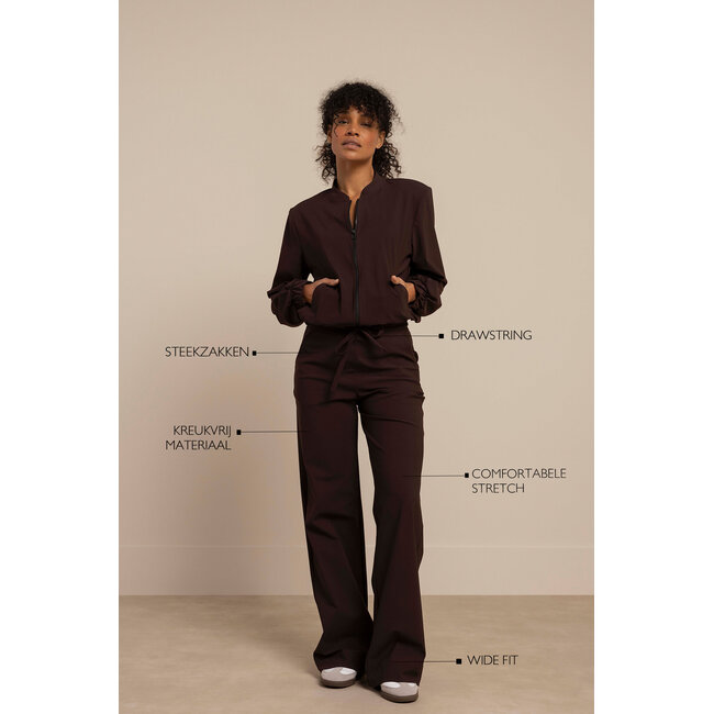 Studio Anneloes Abigail trousers espresso