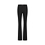 FLAIR LONG BONDED TROUSERS – BLACK