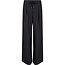 HAUTE L'AMITIÉ Michelle Pin String Tie Tall Pant Dark Grey