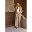 Studio Anneloes LEXIE BONDED TROUSERS- LATTE