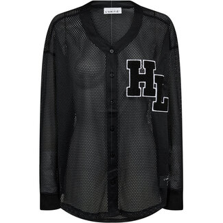 HAUTE L'AMITIÉ Drift LS Court Blouse Black