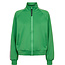 NUSENADA ZIP CARDIGAN Vibrant Green
