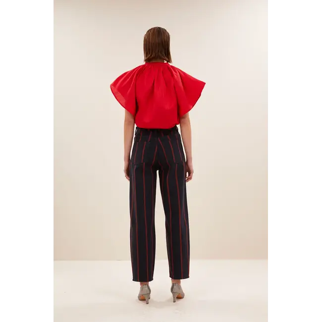 lew rocky pants rocky stripe