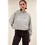 bibi nights melee sweater grey melee