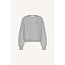 bibi lucky curve sweater grey melee