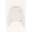 bibi logo sweater oyster melee