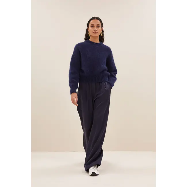 benji metallic pants midnight