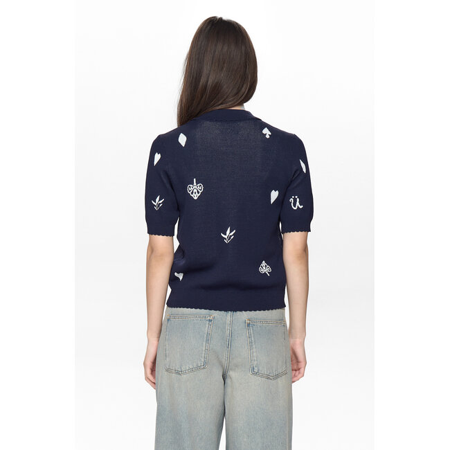 NUMALITTA CARDIGAN Dark Sapphire