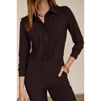Studio Anneloes Poppy blouse Espresso