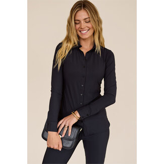 Studio Anneloes POPPY BLOUSE - BLACK