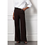 Studio Anneloes LEXIE BONDED TROUSERS ESPRESSO