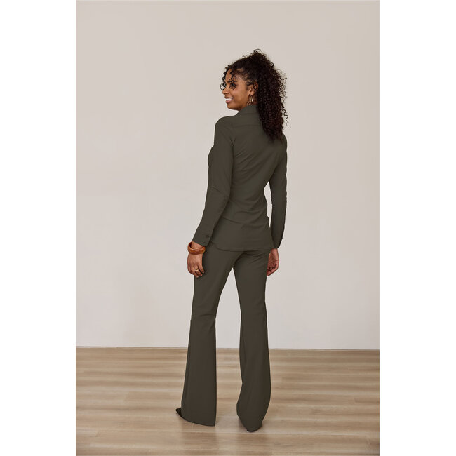 Flair bonded trousers New Army