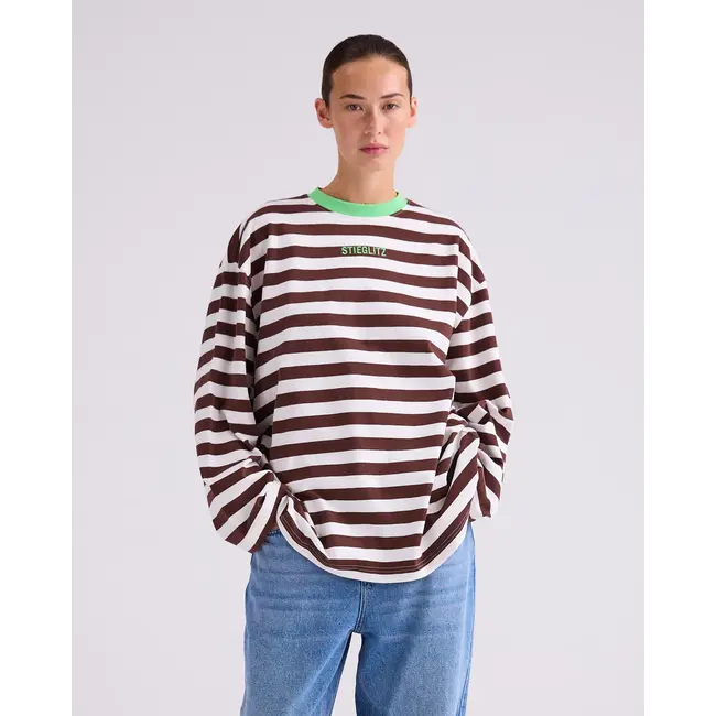 Janita Wide Skate Longsleeve Brown