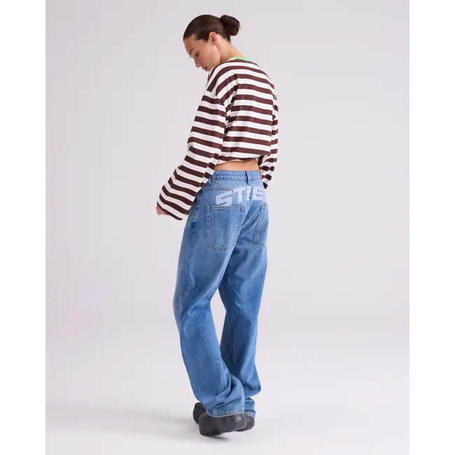 Janita Wide Skate Longsleeve Brown