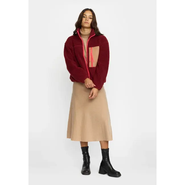 Pocket Teddy Burgundy