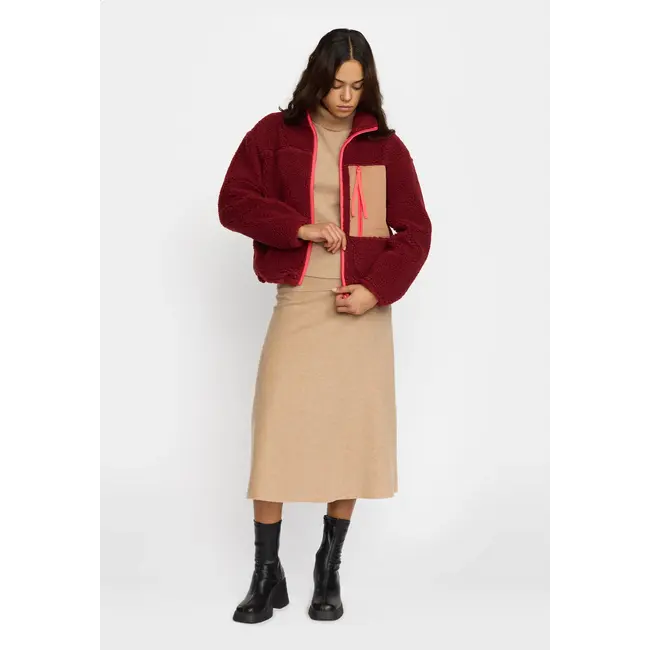 Pocket Teddy Burgundy