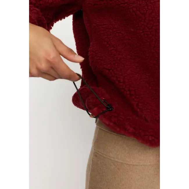 Pocket Teddy Burgundy