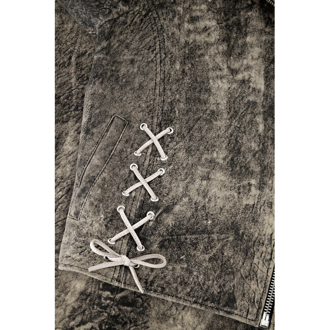 Gigi Leather Jacket Black