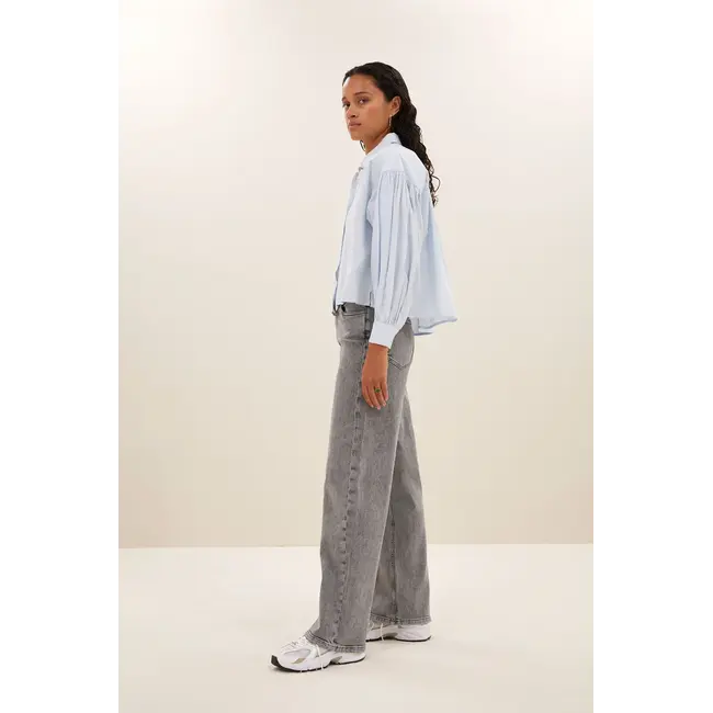 lina pants grey denim