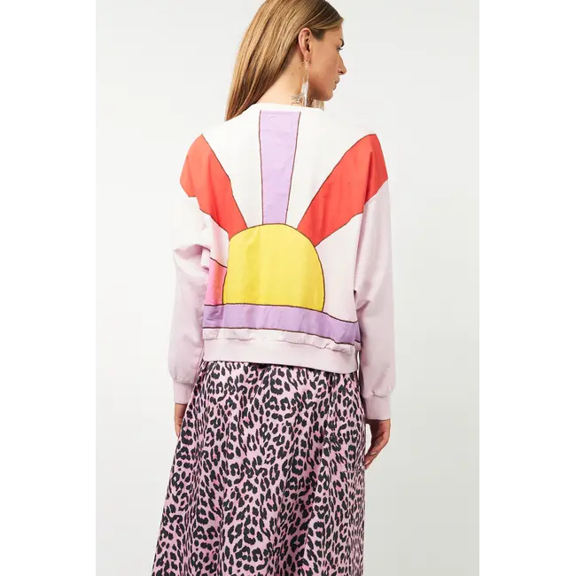 SydneyLL Sunset Sweatshirt LS Light Pink