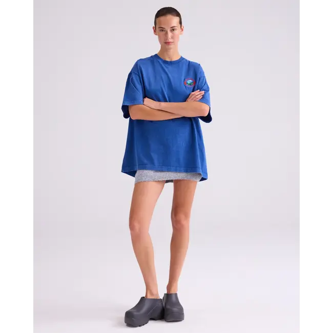 Reya Oversized T-shirt Blue