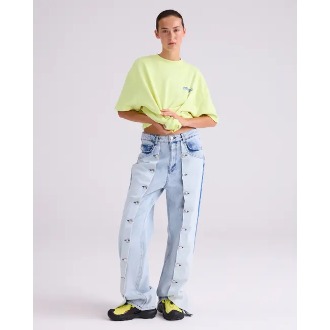 World of Stieg Oversized T-shirt Yellow