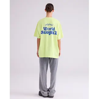 Stieglitz World of Stieg Oversized T-shirt Yellow