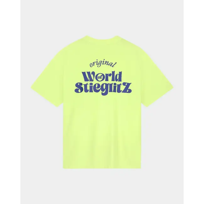 World of Stieg Oversized T-shirt Yellow