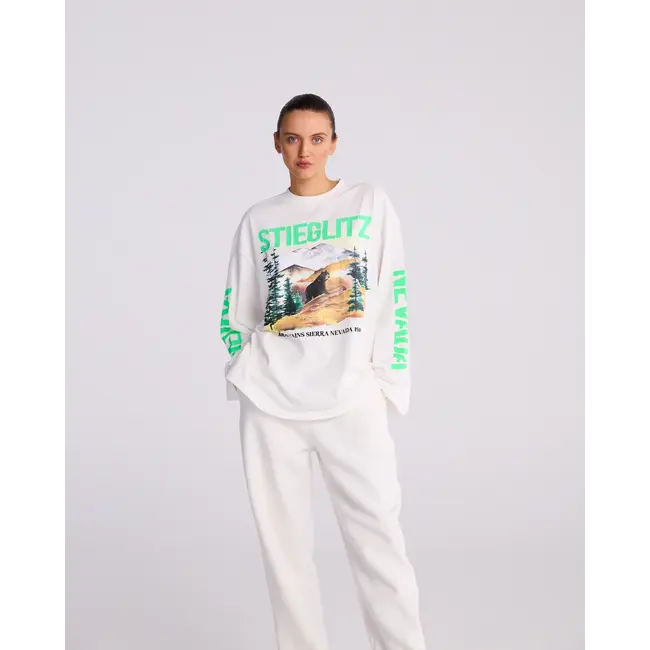 Pico Wide Skate Longsleeve White