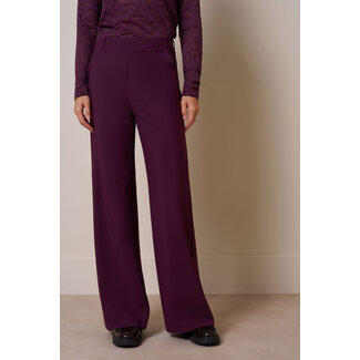 Studio Anneloes Lexie bonded trousers Blackberry