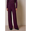 Studio Anneloes Lexie bonded trousers Blackberry