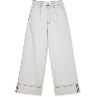 R.A Denim Studio D5 Wide Chino Light Gray