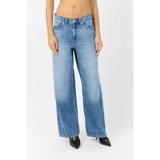 R.A Denim Studio D4 Twist Barrel Mid Blue