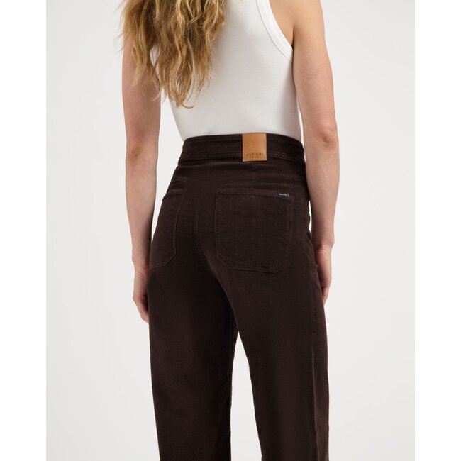 Farrah Worker Corduroy Deep Brown