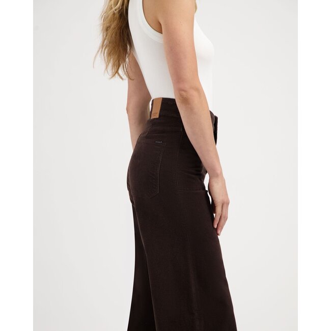 Farrah Worker Corduroy Deep Brown