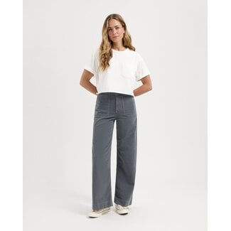 Kuyichi Farrah Worker Corduroy Cloud Blue