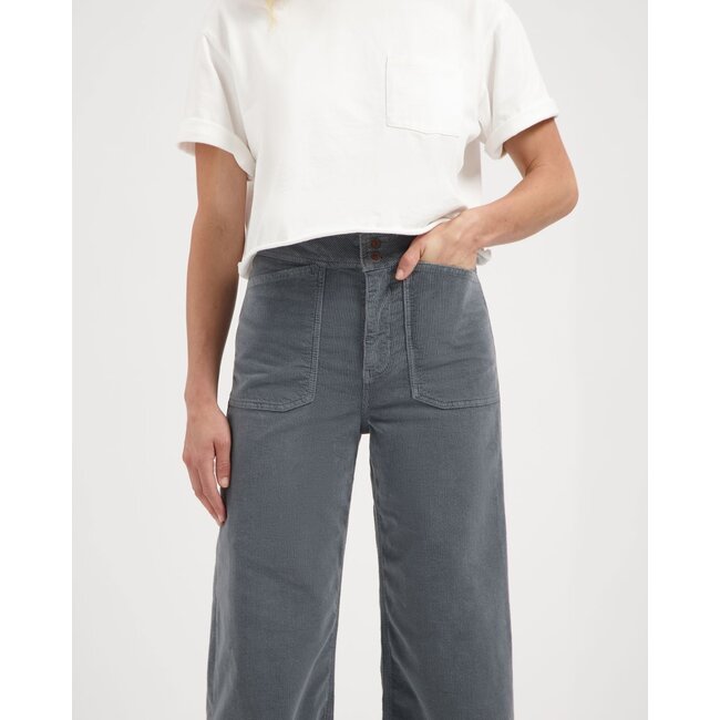 Farrah Worker Corduroy Cloud Blue