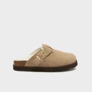 Scholl BENNY SueFur-W beige scuro